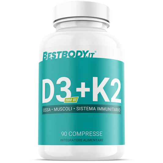Vit D3+k2 Vitamina D3 E Vitamina K2 90 Compresse