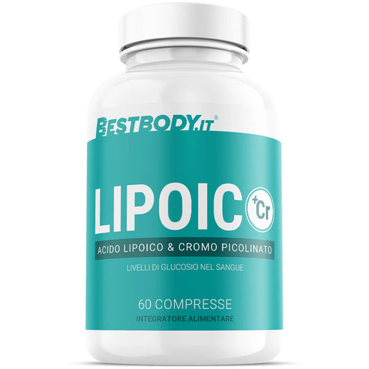 Lipoic Cr - Acido Alfa Lipoico 300mg E Cromo 60 Compresse