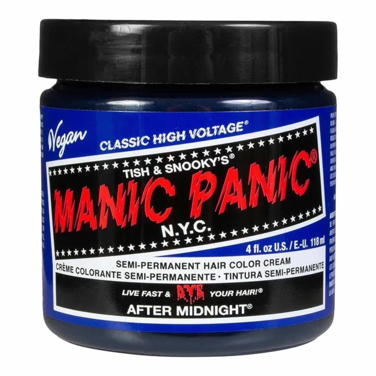 Manic Panic After Midnight Colorazione Semipermanente Classica Per Capelli 118ml