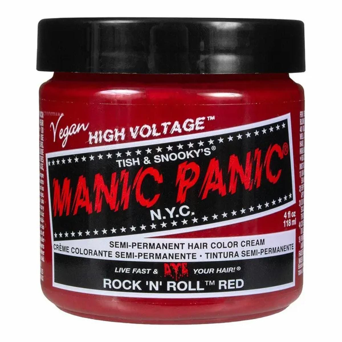 Manic Panic Rock 'n' Roll Red Colorazione Semipermanente Classica Per Capelli 118ml