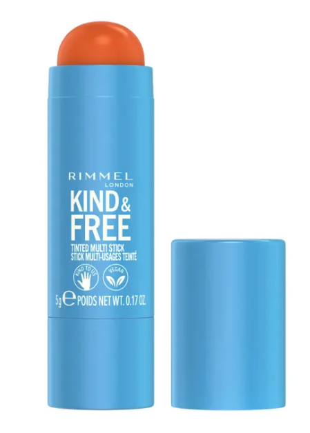 Rimmel London Kind & Free Multi Stick Fard Rossetto 004 Tangerine Dream