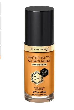 Facefinity All Day Flawless Foundation 3 in 1 W87 - WARM CARAMEL