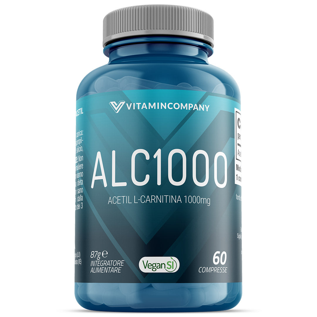 Vitamincompany New Acetil L-Carnitina 1000 60 Compresse