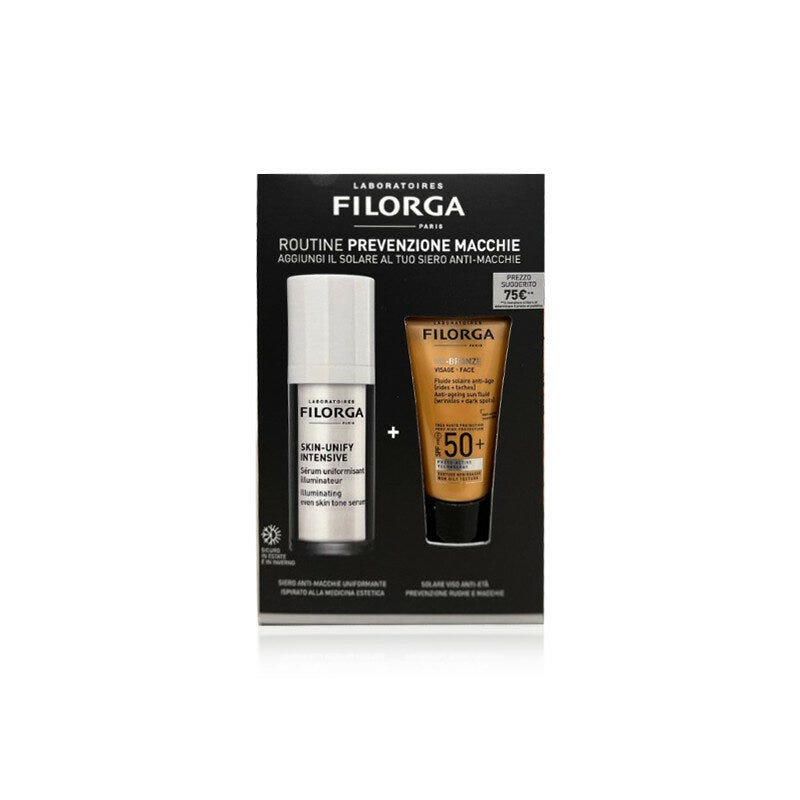 Filorga Cofanetto Skin-Unify Intensive Siero 30ml + Uv-Bronze Solare Viso 40ml SPF50+