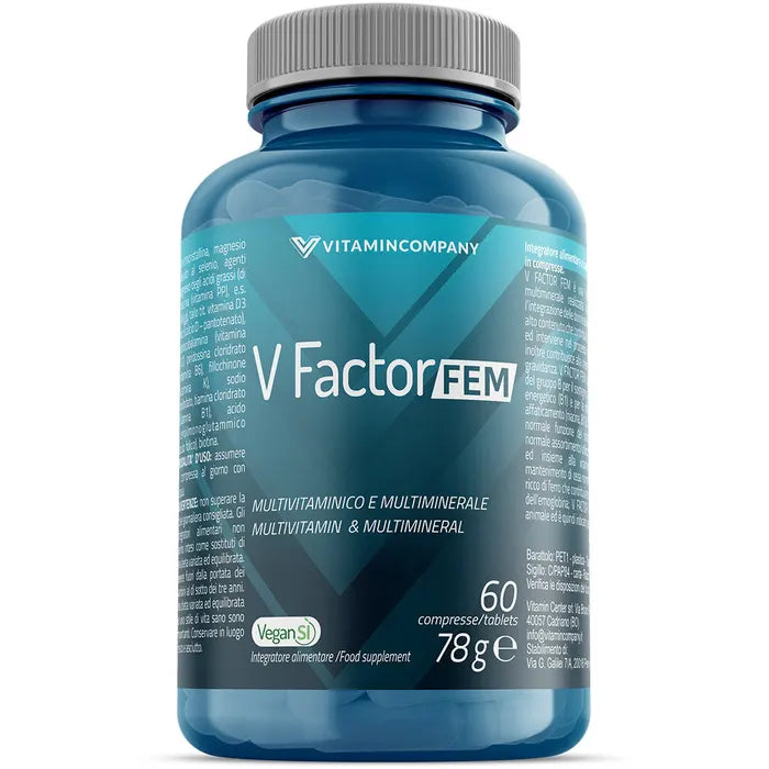 Vitamincompany V-Factor Fem 60 Compresse
