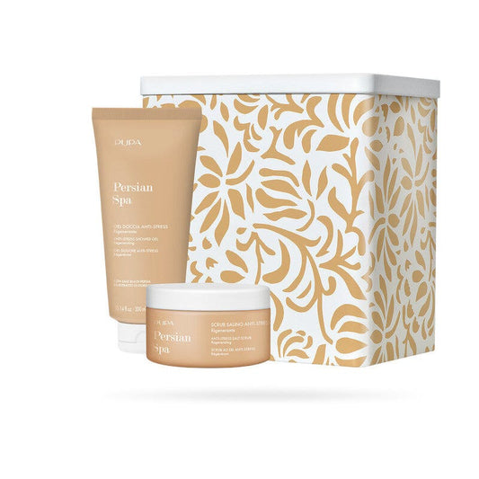 Pupa Persian Spa Kit Gel Doccia + Scrub Salino Anti-stress 300ml + 350g