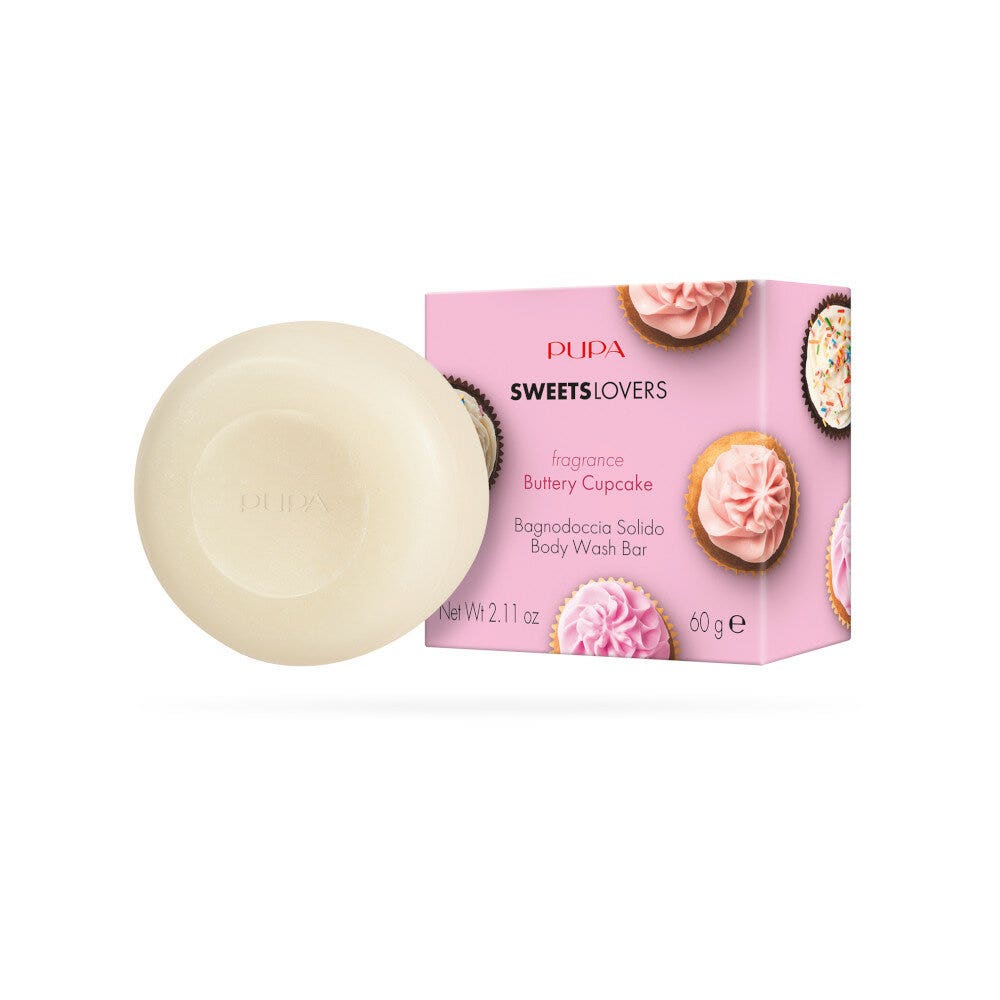 Sweets Lovers Bagno Doccia Solido - Buttery Cupcake