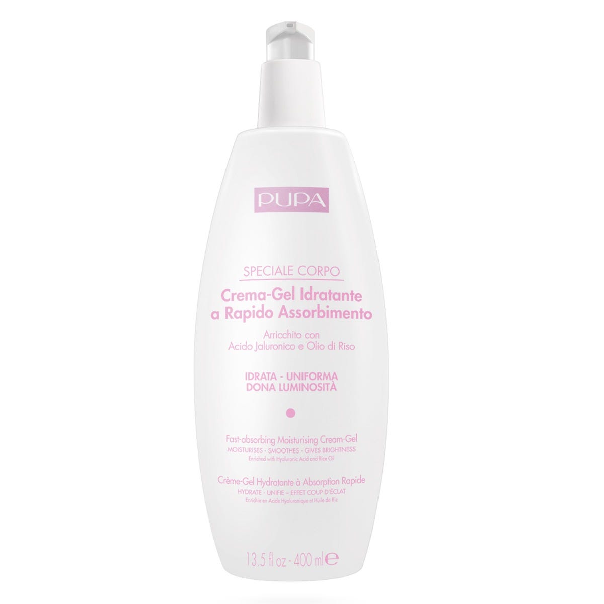 Crema Gel Idratante A Rapido Assorbimento 400ml