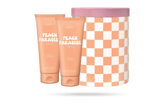 Pupa Happy Box Kit Peach Paradise Gel Doccia 200ml+ Latte Corpo 200ml
