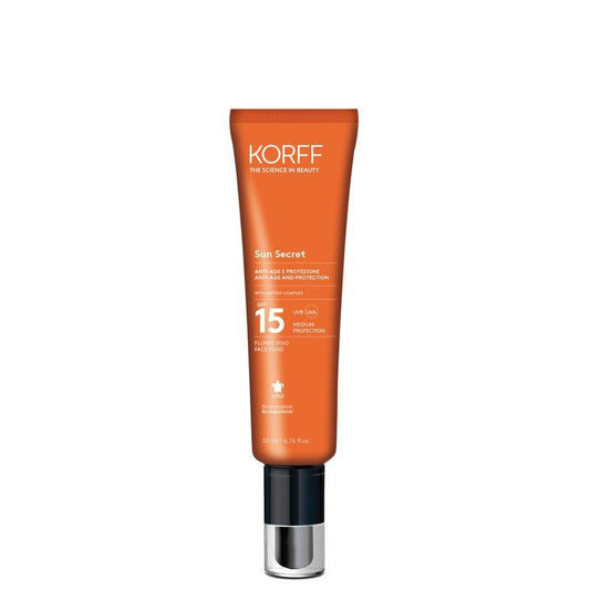 Korff Sun Secret Fluido Viso 50ml SPF15