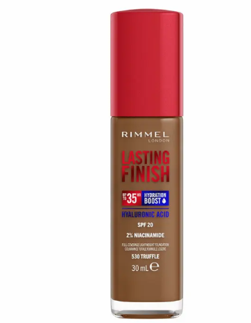 Rimmel Fondotinta Lasting Finish 35h Con Acido Ialuronico 530 Truffle 30ml