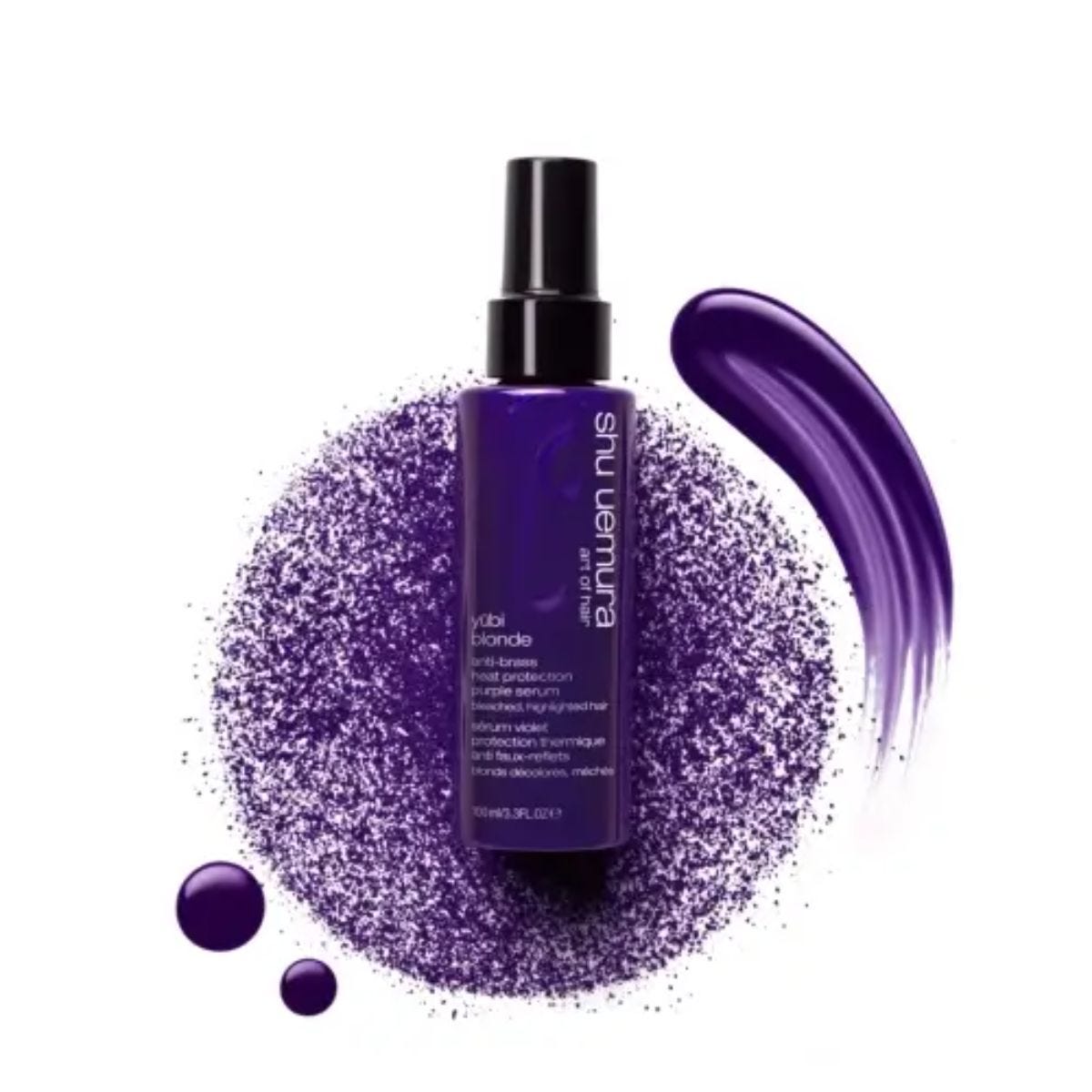 Shu Uemura Yübi Blonde Purple Blow Dry Serum 100ml