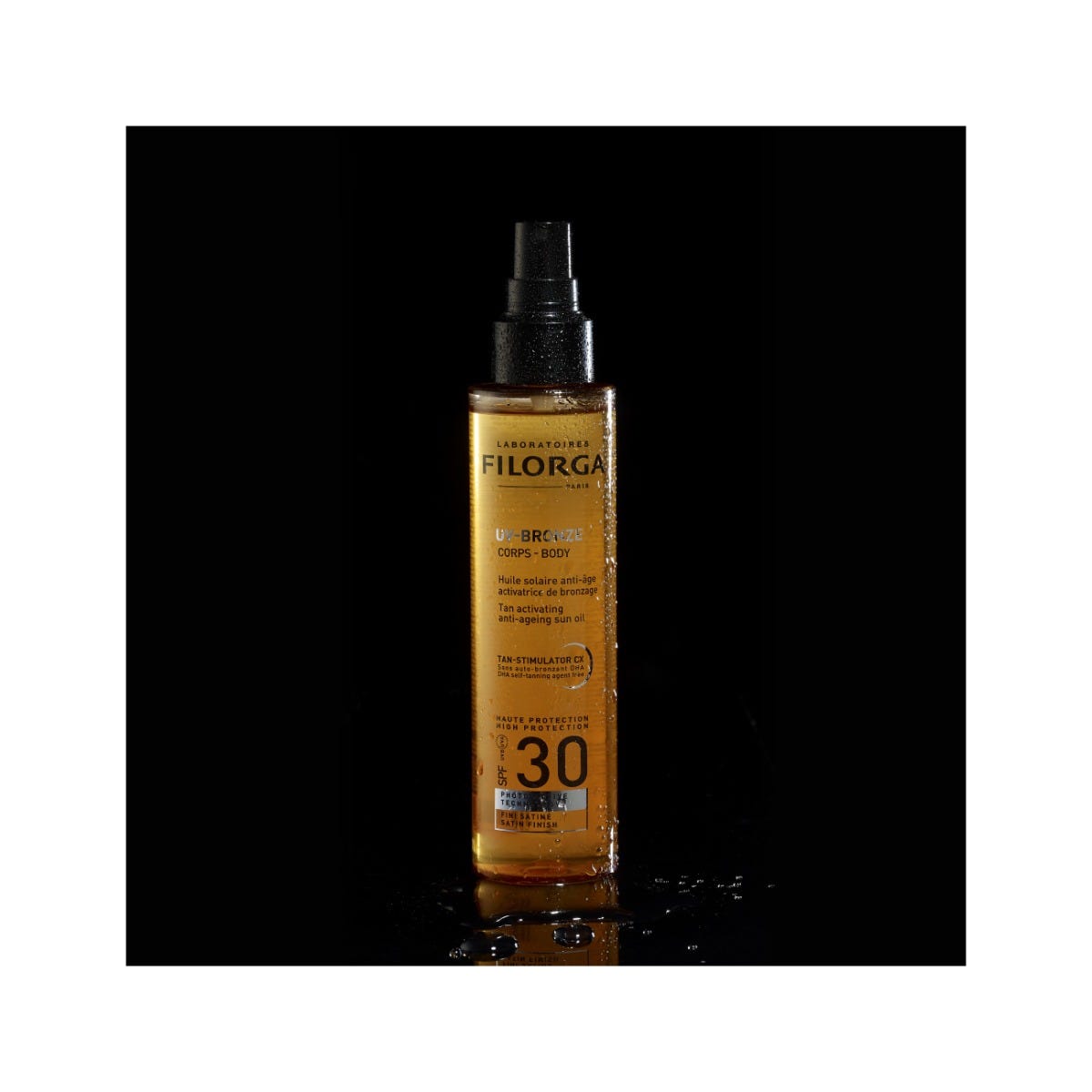 Filorga Uv-Bronze Body 30 Olio Solare Anti-Età Acceleratore Di Abbronzatura Spf 30 150ml