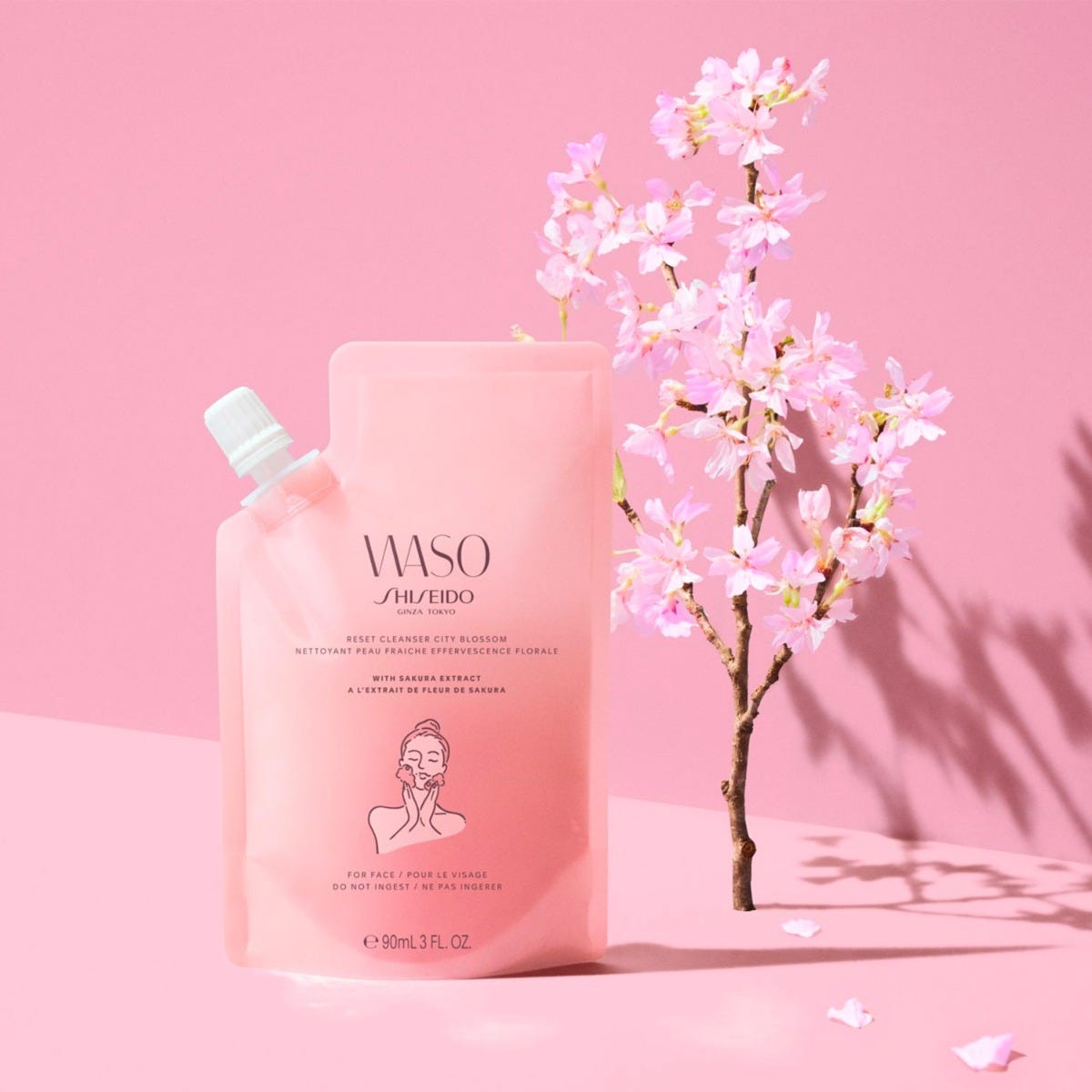Waso Reset Cleanser City Blossom 90ml