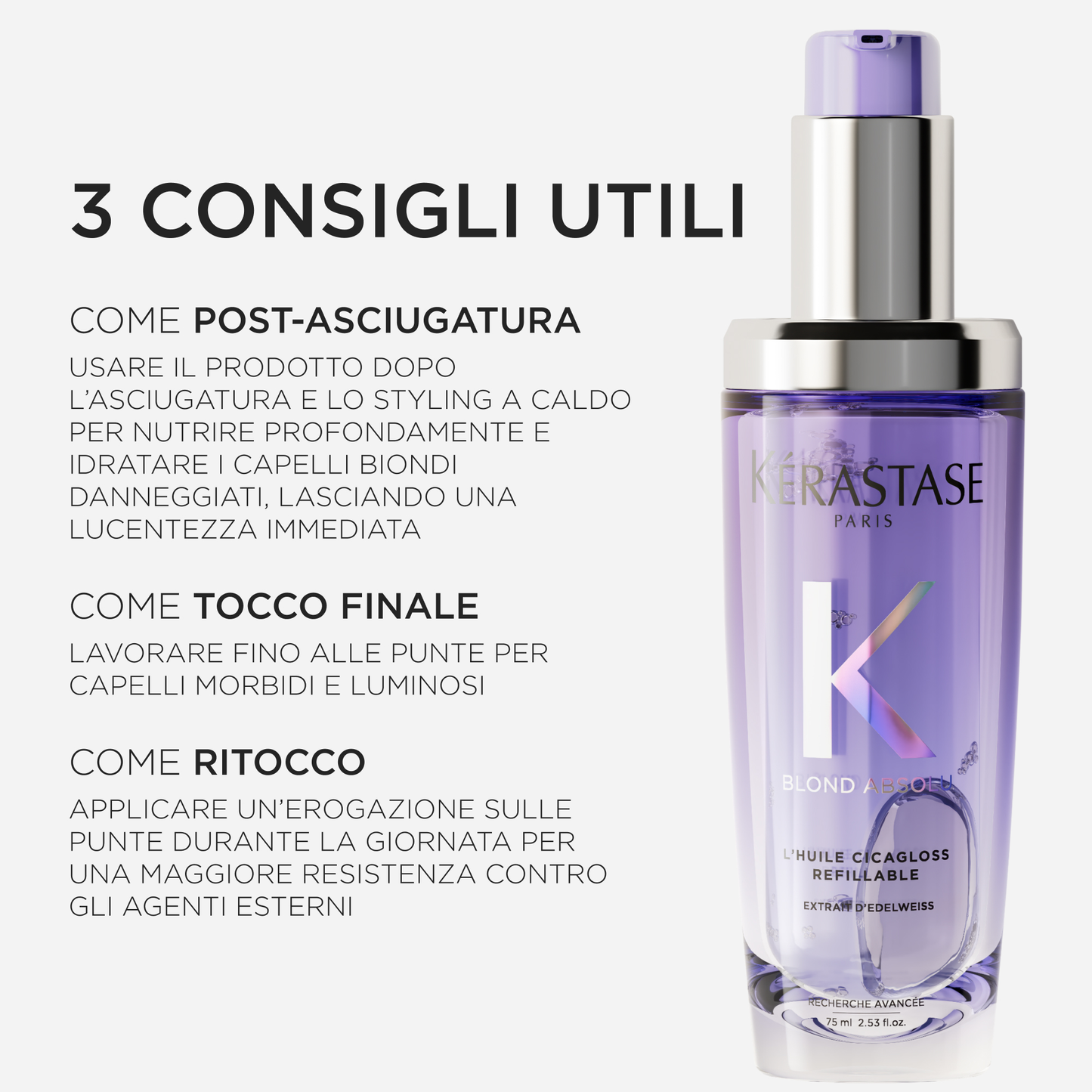 Blon Absolu Huile Cicagloss Ricarica