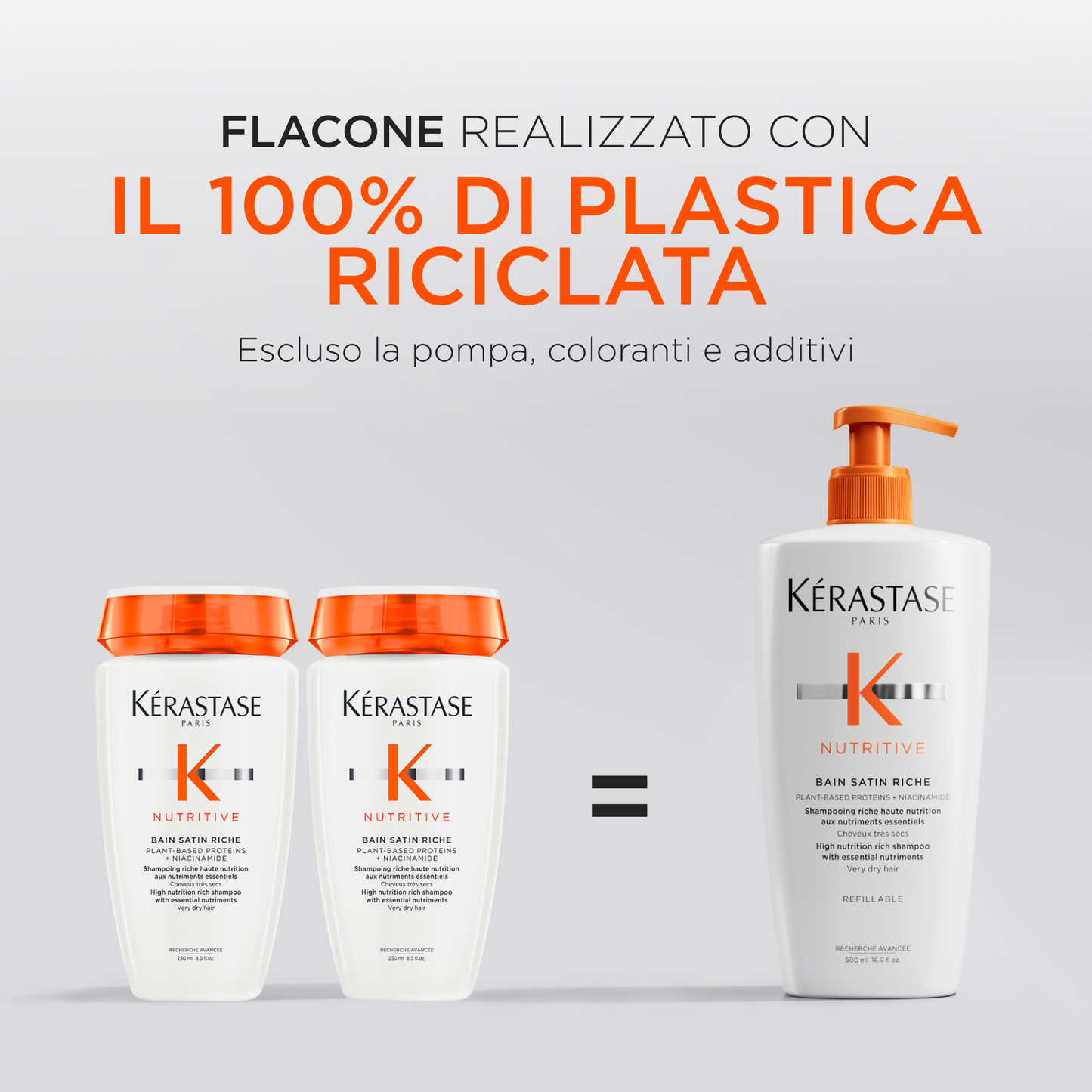 Kérastase Nutritive Bain Satin Riche Ricaricabile 500ml