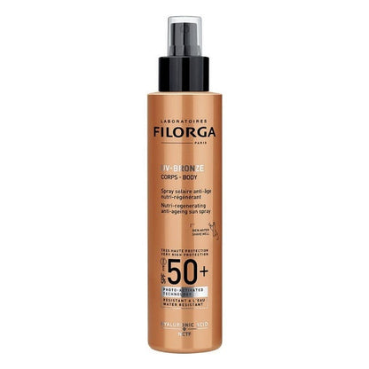Filorga UV Bronze Body Spray Solare Anti-Età Nutri-Rigenerante SPF50+ 150ml