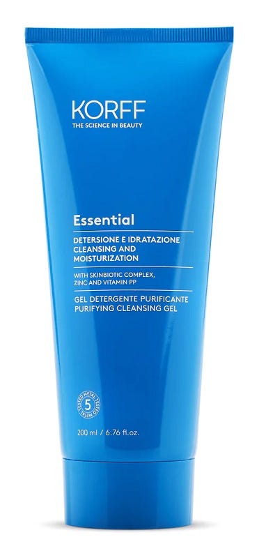 Korff Essential Gel Detergente Purificante 200ml