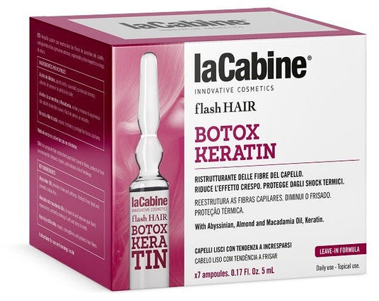 LaCabine Keratin Botox Ristrutturante Capelli 7 Fiale