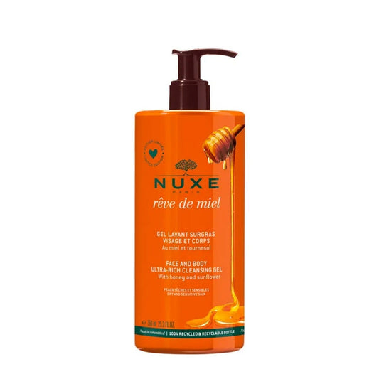 Nuxe Reve De Miel Gel Detergente Viso E Corpo Al Miele 750ml