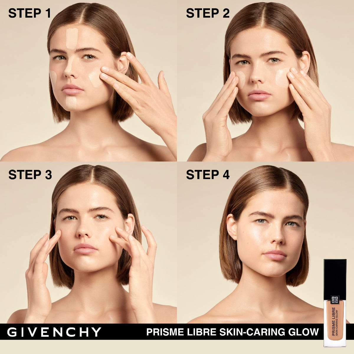 Fondotinta Prisme Libre Skin Caring Glow 30ml