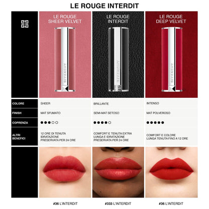Le Rouge Interdit Intense Silk - 306 Carmin Escarpin