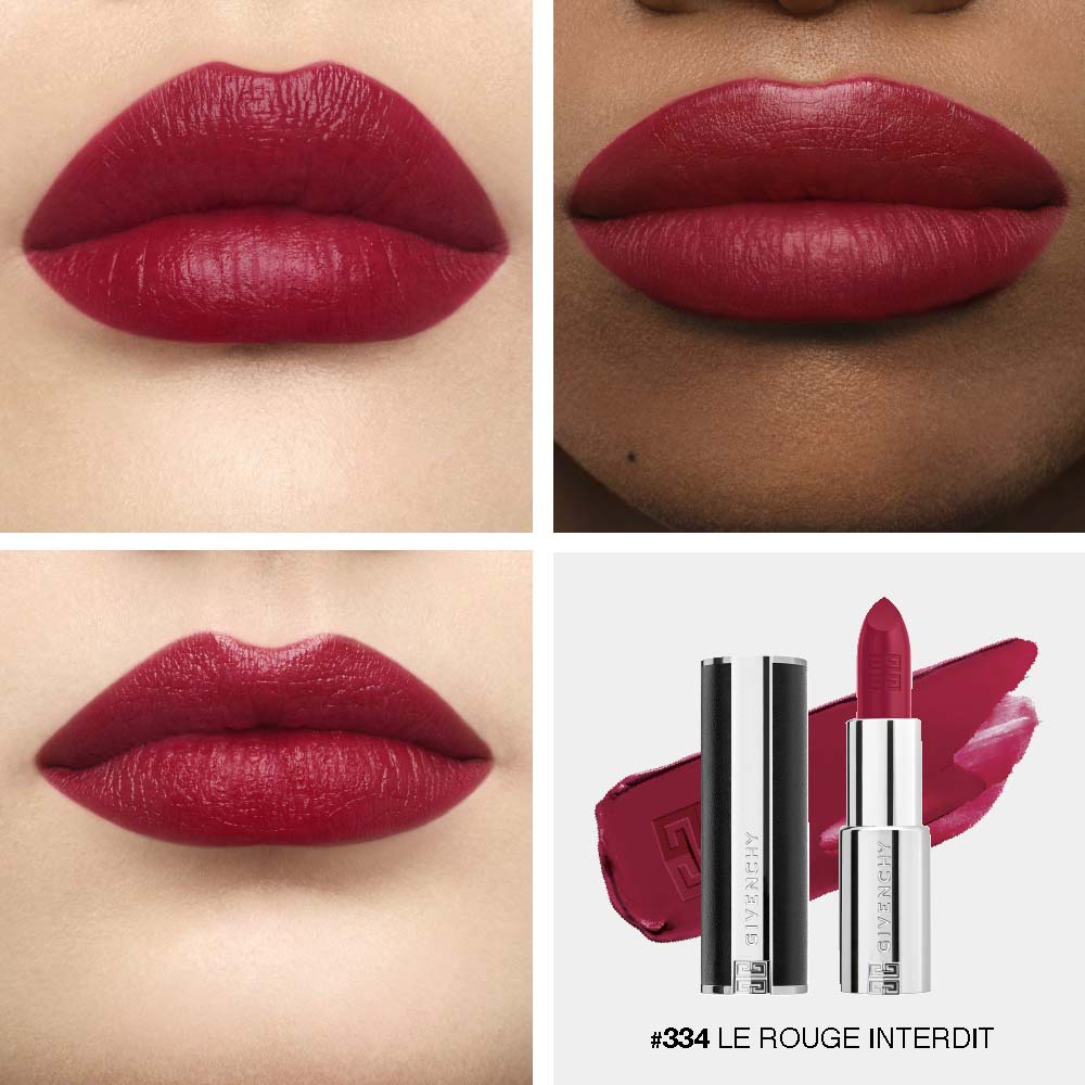 Le Rouge Interdit Intense Silk - 334 Grenat Volontaire