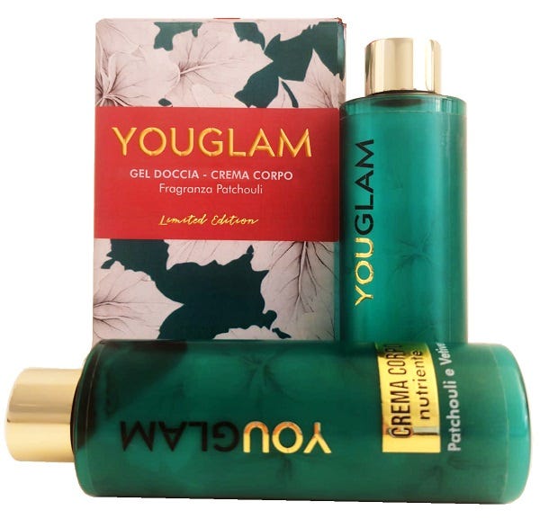 YouGlam Cofanetto Gel Doccia 200ml + Crema Corpo 200ml
