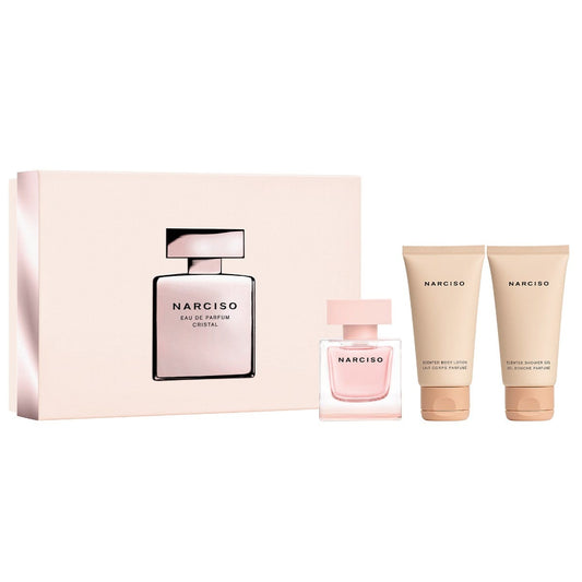 Narciso Cristal Edp  -50ml+Body Lotion 50ml + Shower Gel 50ml