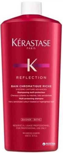 Reflection Bain Chromatique Riche Shampoo Per Capelli Colorati 1 Litro