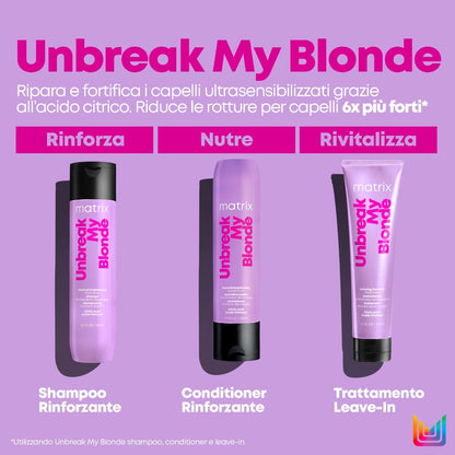 Matrix Total Results Unbreak My Blonde Shampoo - per capelli biondi - 300ml