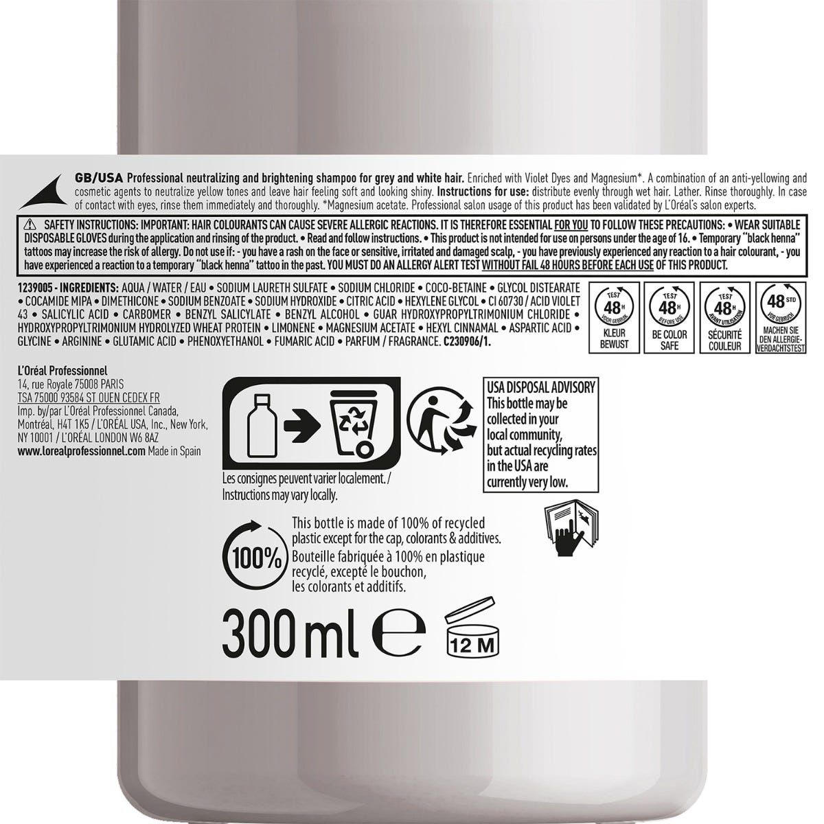 Serie Expert Silver Shampoo
