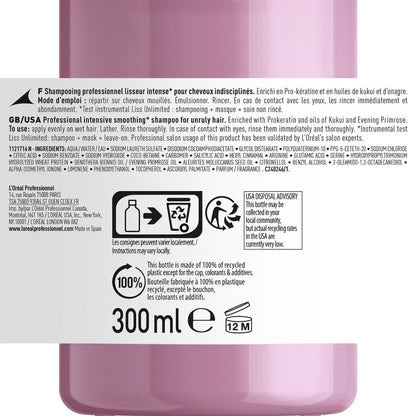 Serie Expert Liss Unlimited Shampoo 300ml