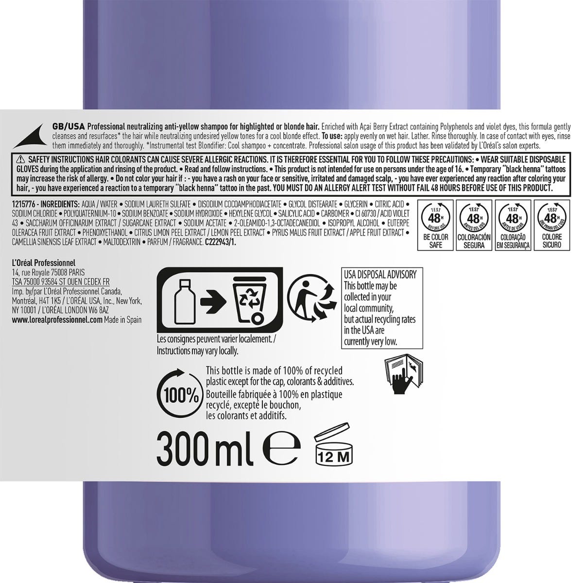 Serie Expert Blondifier Shampoo