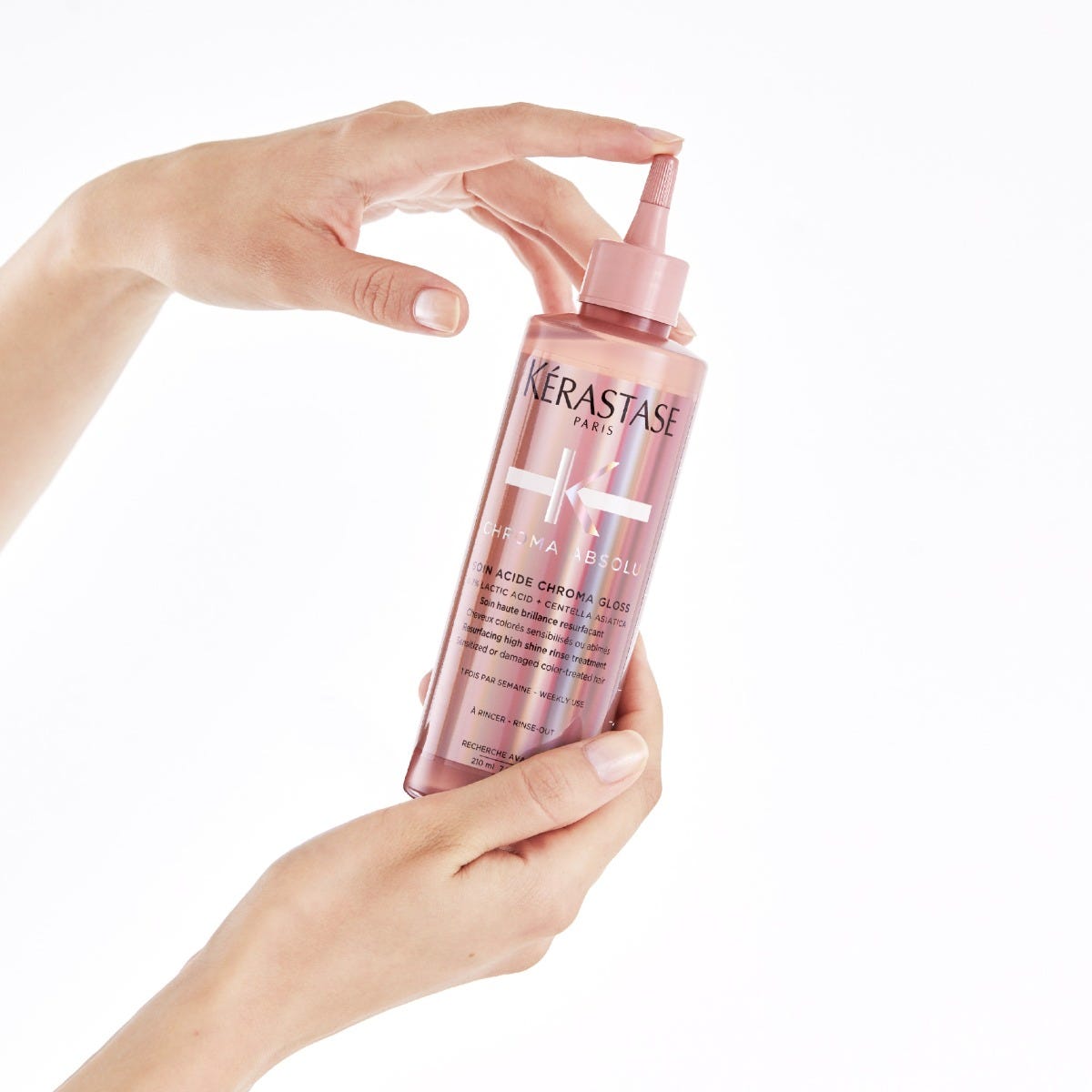 Kérastase Paris Soin Acide Chroma Gloss trattamento illuminante per capelli colorati 210ml