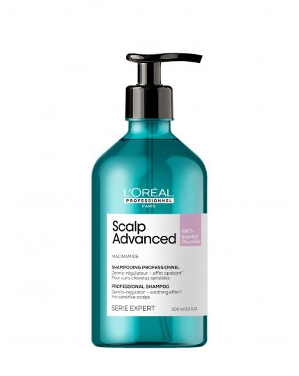 Scalp Advanced Shampoo Dermo-Regulator lenitivo per cuoio capelluto sensibile.