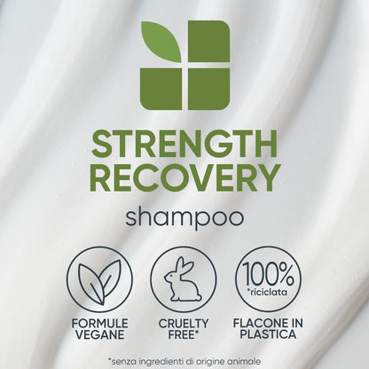 Biolage Strength Recovery Shampoo Ristrutturante per Capelli Danneggiati 250 ml