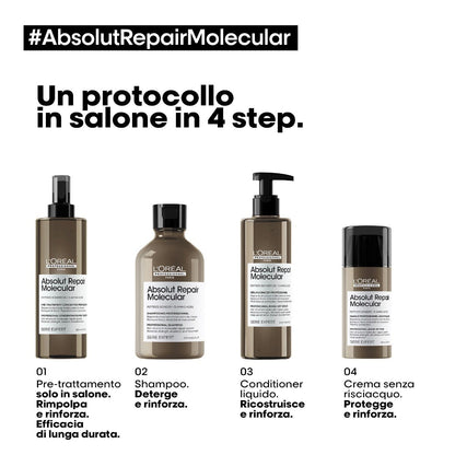L'Oréal Professionnel Paris Absolut Repair Molecular Shampoo 300ml
