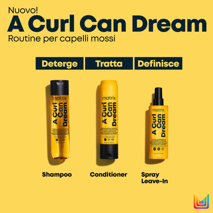 A Curl Can Dream Scrunch N' Go Defining Spray per capelli mossi