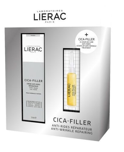 Lierac Bundle Cica-Filler Crema 40 ml + Cica-Filler fiala 10