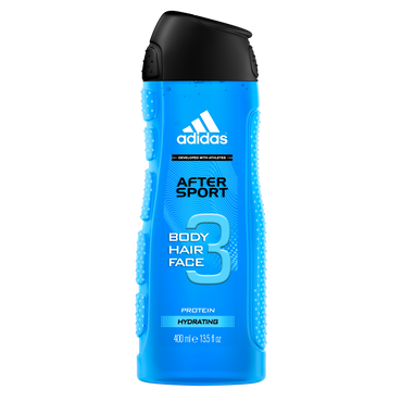 Adidas After Sport 3In1 Body, Hair And Face Shower Gel For Him