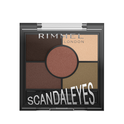 Rimmel London Scandaleyes 5 Pan Palette Eyeshadow - 002 Brixton Brown