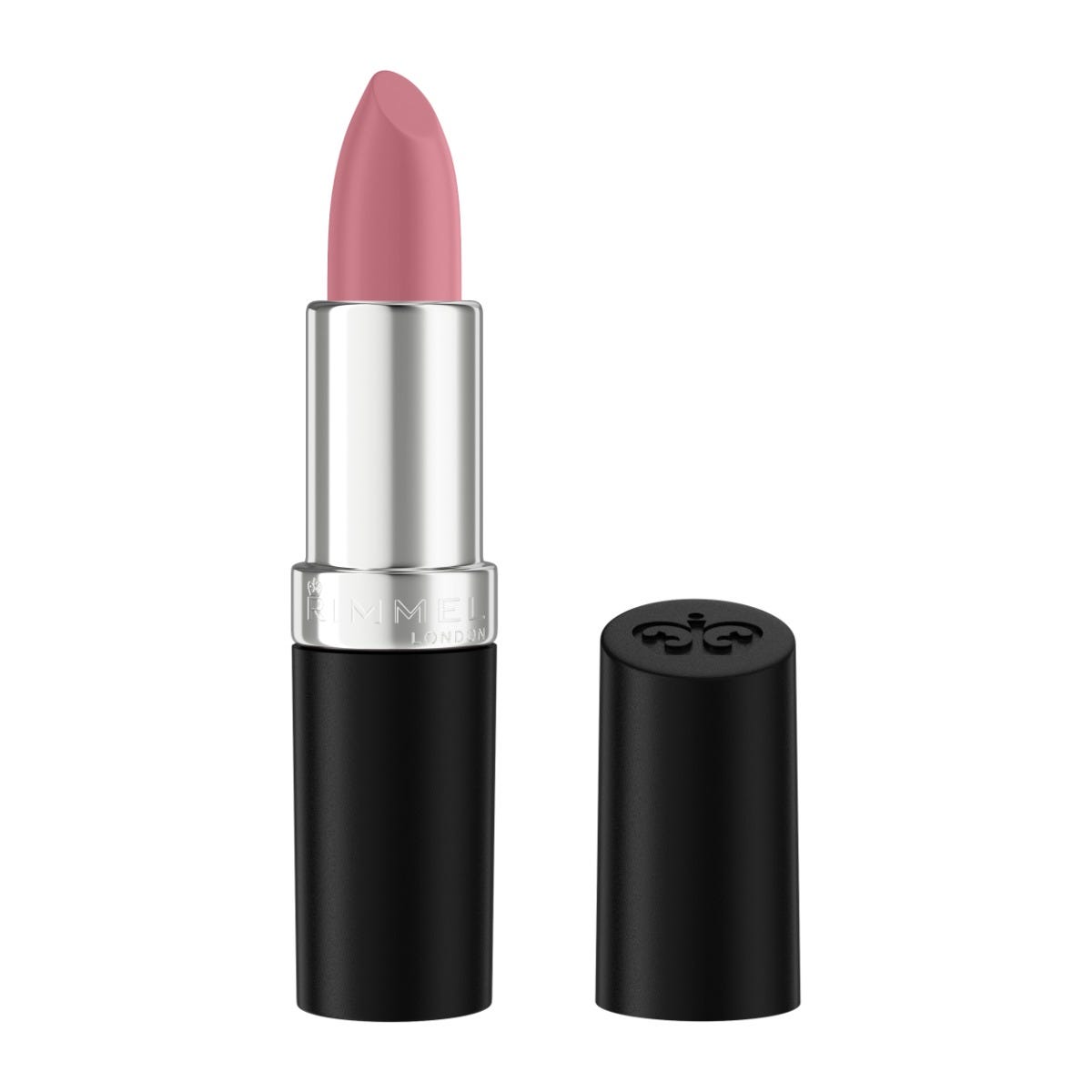 Rimmel Lasting Finish, 077 Brink Of Pink, Rossetto Satinato, Lunga Durata, Finish Satinato, Ricco Colore, Idratante, Formula Vegana, 4g