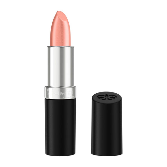 Rimmel Lasting Finish, 206 Pink-Key-Promise, Rossetto Satinato, Lunga Durata, Finish Satinato, Ricco Colore, Idratante, Formula Vegana, 4g