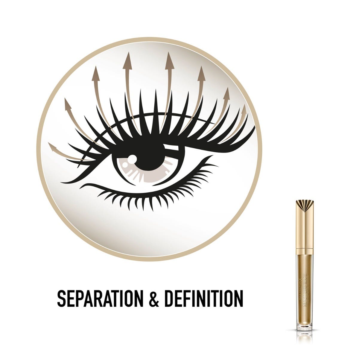 Mascara Masterpiece Glamour Extensions 3In1