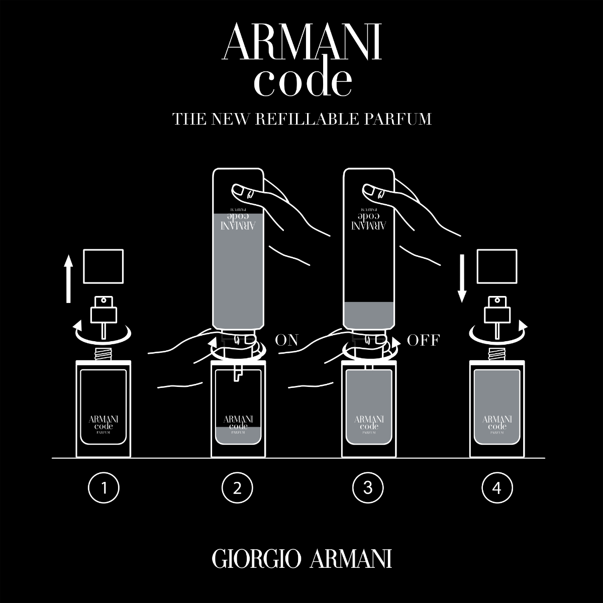 Armani Code Le Parfum Refill 150ml