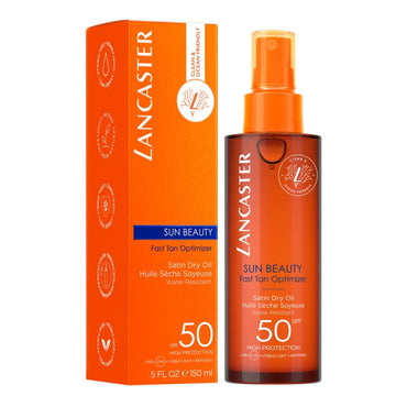 Sun Beauty Fast Tan Optimizer Satin Dry Oil SPF 50 - 150ml