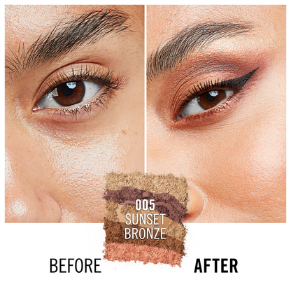 Rimmel London Scandaleyes 5 Pan Palette Eyeshadow - 005 Sunset Bronze