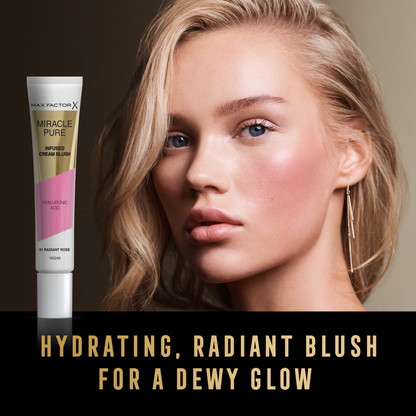 Max Factor Fard in Crema Miracle Pure - Radiant Rose 01 15 ML
