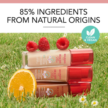 Bourjois Fondotinta Healthy Mix Clean, 55N Deep Beige, 30 ml